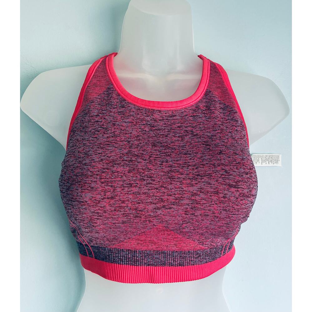 Spanx Seamless Sports Bra Medium Pink NWT